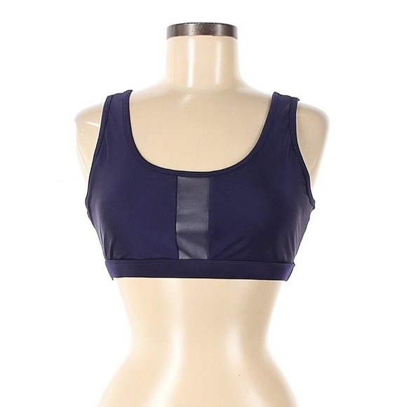 Women's Navy Blue Fabletics Sports Bra Size Medium - Picture 1 of 5
